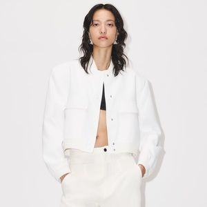 Zara NWOT Maxi Pocket Bomber Jacket